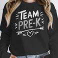 Team Pre K T Shirt Fun For Kids And Teachers Women Crewneck Sweatshirt, funny design Team Pre K T Shirt Fun For Kids And Teachers Women Crewneck Sweatshirt, funny design