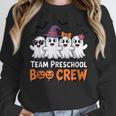 Team Preschool Boo Crew Halloween Teacher Student Costume Women Crewneck Sweatshirt, funny design Team Preschool Boo Crew Halloween Teacher Student Costume Women Crewneck Sweatshirt, funny design