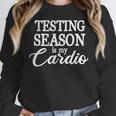 Testing Season Is My Cardio Teacher Test Day Women Crewneck Sweatshirt, funny design Testing Season Is My Cardio Teacher Test Day Women Crewneck Sweatshirt, funny design