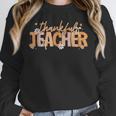 Thankful Teacher Autumn Fall Teacher Thanksgiving Youth Women Crewneck Sweatshirt, funny design Thankful Teacher Autumn Fall Teacher Thanksgiving Youth Women Crewneck Sweatshirt, funny design