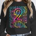 Tie Dye 2nd Grade Typography Team Second Grade Teacher Women Crewneck Sweatshirt, 2nd Grade Teacher Gifts, funny design Tie Dye 2nd Grade Typography Team Second Grade Teacher Women Crewneck Sweatshirt, 2nd Grade Teacher Gifts, funny design