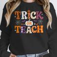 Trick Or Teach Teacher Halloween Costume Men Women Women Crewneck Sweatshirt, funny design Trick Or Teach Teacher Halloween Costume Men Women Women Crewneck Sweatshirt, funny design