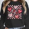 Valentine You Are Loved Worthy Enough Candy Heart Teacher For Men Women Girls Kids Women Crewneck Sweatshirt, funny design Valentine You Are Loved Worthy Enough Candy Heart Teacher For Men Women Girls Kids Women Crewneck Sweatshirt, funny design