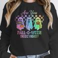 Vintage Are You Fall O Ween Directions Teacher Halloween Women Crewneck Sweatshirt, funny design