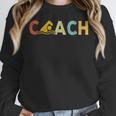 Vintage Swim Coach Swimming Coach Swim Teacher Swimmer Retro Women Crewneck Sweatshirt, funny design