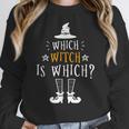 Which Witch Is Which Halloween Grammar Teacher Costume Women Crewneck Sweatshirt, funny design Which Witch Is Which Halloween Grammar Teacher Costume Women Crewneck Sweatshirt, funny design