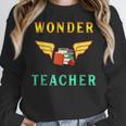 Wonder Teacher Instructor Professor Proud Literature Men Women Girls Kids T-Shirt Women Crewneck Sweatshirt, funny design