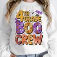 4th Grade Boo Crew Ghost Halloween Teacher Costume Women Crewneck Sweatshirt, 4th Grade Teacher Gifts, funny design 4th Grade Boo Crew Ghost Halloween Teacher Costume Women Crewneck Sweatshirt, 4th Grade Teacher Gifts, funny design