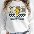 ABCD Highway To Spell Pencil Teacher & Student Font Me Women Crewneck Sweatshirt, funny design ABCD Highway To Spell Pencil Teacher & Student Font Me Women Crewneck Sweatshirt, funny design