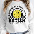 Autism Awareness Acceptance Special Education Teacher Kids Women Crewneck Sweatshirt, funny design