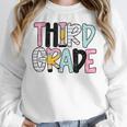 Back To School Third Grade Teacher First Day Of 3rd Grade Women Crewneck Sweatshirt, First Grade Teacher Gifts, funny design Back To School Third Grade Teacher First Day Of 3rd Grade Women Crewneck Sweatshirt, First Grade Teacher Gifts, funny design