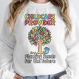 Childcare Provider Job Daycare Provider Daycare Teacher Women Crewneck Sweatshirt, funny design Childcare Provider Job Daycare Provider Daycare Teacher Women Crewneck Sweatshirt, funny design