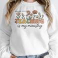 Christian Teacher Teaching Is My Ministry Faith Bible Verse Women Crewneck Sweatshirt, funny design Christian Teacher Teaching Is My Ministry Faith Bible Verse Women Crewneck Sweatshirt, funny design