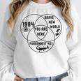 You Are Here Dystopian Venn Diagram English Teacher Bk Women Crewneck Sweatshirt, English Teacher Gifts, funny design You Are Here Dystopian Venn Diagram English Teacher Bk Women Crewneck Sweatshirt, English Teacher Gifts, funny design