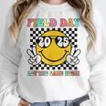 Field Day 2025 Let The Games Begin Yellow Team Teachers Kids Women Crewneck Sweatshirt, funny design Field Day 2025 Let The Games Begin Yellow Team Teachers Kids Women Crewneck Sweatshirt, funny design