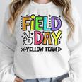 Field Day Yellow Team For Teacher Kids Field Day Games Women Crewneck Sweatshirt, funny design Field Day Yellow Team For Teacher Kids Field Day Games Women Crewneck Sweatshirt, funny design