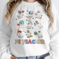Halloween PE Teacher Spooky Physical Education Teacher Women Crewneck Sweatshirt, Pe Teacher Gifts, funny design