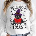 Hocus Pocus Everybody Focus Halloween Teacher For Men Women Women Crewneck Sweatshirt, funny design Hocus Pocus Everybody Focus Halloween Teacher For Men Women Women Crewneck Sweatshirt, funny design
