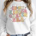 In My Kindergarten Era Retro Back To School Teacher Student Women Crewneck Sweatshirt, funny design In My Kindergarten Era Retro Back To School Teacher Student Women Crewneck Sweatshirt, funny design