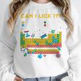 Can I Lick It Periodic Table Science Teacher Student Premium Tri-Blend Women Crewneck Sweatshirt, Science Teacher Gifts, funny design Can I Lick It Periodic Table Science Teacher Student Premium Tri-Blend Women Crewneck Sweatshirt, Science Teacher Gifts, funny design
