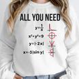 Math Graphs Mathematics Math Teacher Women Crewneck Sweatshirt, funny design Math Graphs Mathematics Math Teacher Women Crewneck Sweatshirt, funny design