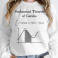 Nerdy Fundamental Theorem Of Calculus Math Teacher Geek Women Crewneck Sweatshirt, funny design
