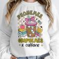 Phonemes Graphemes Caffeine Back To School Reading Teacher Women Crewneck Sweatshirt, funny design Phonemes Graphemes Caffeine Back To School Reading Teacher Women Crewneck Sweatshirt, funny design