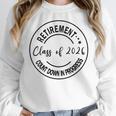 Retirement Class Of 2026 Count Down Progress Retired Teacher Women Crewneck Sweatshirt, funny design Retirement Class Of 2026 Count Down Progress Retired Teacher Women Crewneck Sweatshirt, funny design