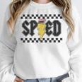 Retro SPED Teacher Pencil Lightning Bolt Back To School Women Crewneck Sweatshirt, funny design Retro SPED Teacher Pencil Lightning Bolt Back To School Women Crewneck Sweatshirt, funny design