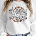 School Psychologist Psychology Teacher Appreciation Women Crewneck Sweatshirt, funny design School Psychologist Psychology Teacher Appreciation Women Crewneck Sweatshirt, funny design