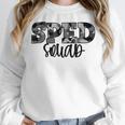 Special Education Squad Camo SPED Teacher Women Crewneck Sweatshirt, funny design