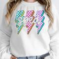 SPED Teacher Squad Lightning Bolt Special Education Women Crewneck Sweatshirt, funny design SPED Teacher Squad Lightning Bolt Special Education Women Crewneck Sweatshirt, funny design