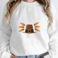 I Teach The Cutest Pre-K Pilgrims Thanksgiving Teacher Item Women Crewneck Sweatshirt, funny design