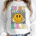 In My Teacher Era Retro Back To School Teacher Student Women Crewneck Sweatshirt, funny design In My Teacher Era Retro Back To School Teacher Student Women Crewneck Sweatshirt, funny design