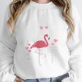 This Teacher Loves Her Flock Flamingo Teacher Class Women Crewneck Sweatshirt, funny design