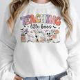 Teaching My Little Boos Teacher Ghost Teacher Halloween For Men Women Kids Women Crewneck Sweatshirt, funny design Teaching My Little Boos Teacher Ghost Teacher Halloween For Men Women Kids Women Crewneck Sweatshirt, funny design