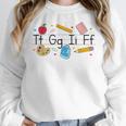 TGIF Teacher Alphabet Kindergarten Teacher Appreciation Women Crewneck Sweatshirt, funny design TGIF Teacher Alphabet Kindergarten Teacher Appreciation Women Crewneck Sweatshirt, funny design