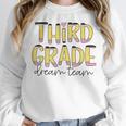 Third Grade Dream Team 3rd Grade Teacher Back To School Kids Women Crewneck Sweatshirt, funny design Third Grade Dream Team 3rd Grade Teacher Back To School Kids Women Crewneck Sweatshirt, funny design