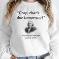 Thomas Jefferson USA History Teacher Student Women Crewneck Sweatshirt, History Teacher Gifts, funny design Thomas Jefferson USA History Teacher Student Women Crewneck Sweatshirt, History Teacher Gifts, funny design