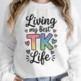 Transitional Kindergarten TK Teacher Women Crewneck Sweatshirt, funny design Transitional Kindergarten TK Teacher Women Crewneck Sweatshirt, funny design