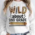 Wild About 2Nd Grade School Grade Teacher Women Crewneck Sweatshirt, 2nd Grade Teacher Gifts, funny design Wild About 2Nd Grade School Grade Teacher Women Crewneck Sweatshirt, 2nd Grade Teacher Gifts, funny design