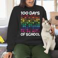 100 Days Of School Heart Love Teacher Or Student 100th Day Women Crewneck Sweatshirt, gift for family, gift for coworker 100 Days Of School Heart Love Teacher Or Student 100th Day Women Crewneck Sweatshirt, gift for family, gift for coworker