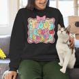 100 Days Of School Preppy 100th Day Of School Teacher Kids Women Crewneck Sweatshirt, gift for family, gift for coworker 100 Days Of School Preppy 100th Day Of School Teacher Kids Women Crewneck Sweatshirt, gift for family, gift for coworker