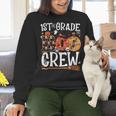 1st Grade Boo Crew Cute Ghost Halloween Teacher Kids Women Crewneck Sweatshirt, gift for family, gift for coworker