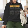2025 Calendar For Planners Teachers Offices Months Women Crewneck Sweatshirt, gift for family, gift for coworker 2025 Calendar For Planners Teachers Offices Months Women Crewneck Sweatshirt, gift for family, gift for coworker