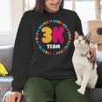 3K Team & Teacher Squad Threes Crew PreK Elementary Team Women Crewneck Sweatshirt, gift for family, gift for coworker 3K Team & Teacher Squad Threes Crew PreK Elementary Team Women Crewneck Sweatshirt, gift for family, gift for coworker