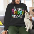 3rd Grade Team Pencil Teacher Student Back To School Girls Women Crewneck Sweatshirt, gift for family, gift for coworker 3rd Grade Team Pencil Teacher Student Back To School Girls Women Crewneck Sweatshirt, gift for family, gift for coworker