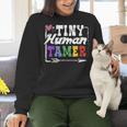 4 Teachers Or Parents Tiny Human Tamer Tee T-Shirt Women Crewneck Sweatshirt, gift for family, gift for coworker 4 Teachers Or Parents Tiny Human Tamer Tee T-Shirt Women Crewneck Sweatshirt, gift for family, gift for coworker