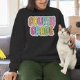4th Grade Back To School Dalmatian Dots Teacher Student Women Crewneck Sweatshirt, 4th Grade Teacher Sweatshirts, gift for family, gift for coworker 4th Grade Back To School Dalmatian Dots Teacher Student Women Crewneck Sweatshirt, 4th Grade Teacher Sweatshirts, gift for family, gift for coworker