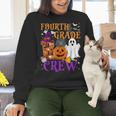 4th Grade Boo Crew Teacher Student Halloween Costume Women Crewneck Sweatshirt, 4th Grade Teacher Sweatshirts, gift for family, gift for coworker 4th Grade Boo Crew Teacher Student Halloween Costume Women Crewneck Sweatshirt, 4th Grade Teacher Sweatshirts, gift for family, gift for coworker